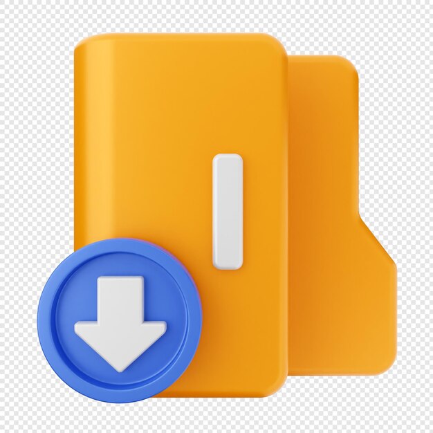 3D Folder file document