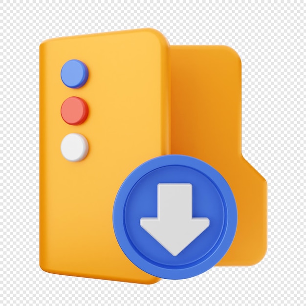 3D Folder file document