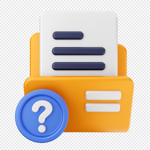 3D Folder file document