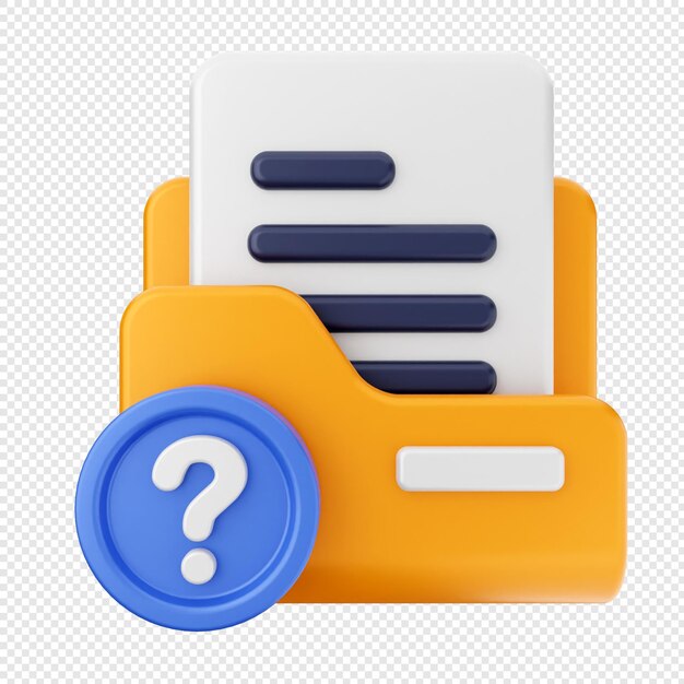 3D Folder file document