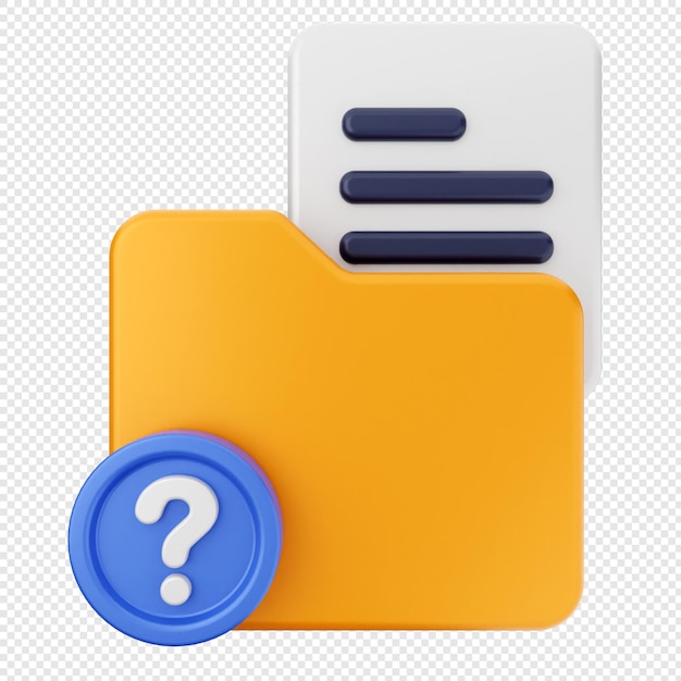 3D Folder file document