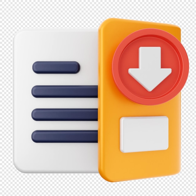 3D Folder file document