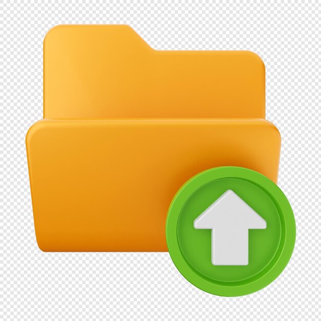 เอกสารไฟล์โฟลเดอร์ 3 มิติ
