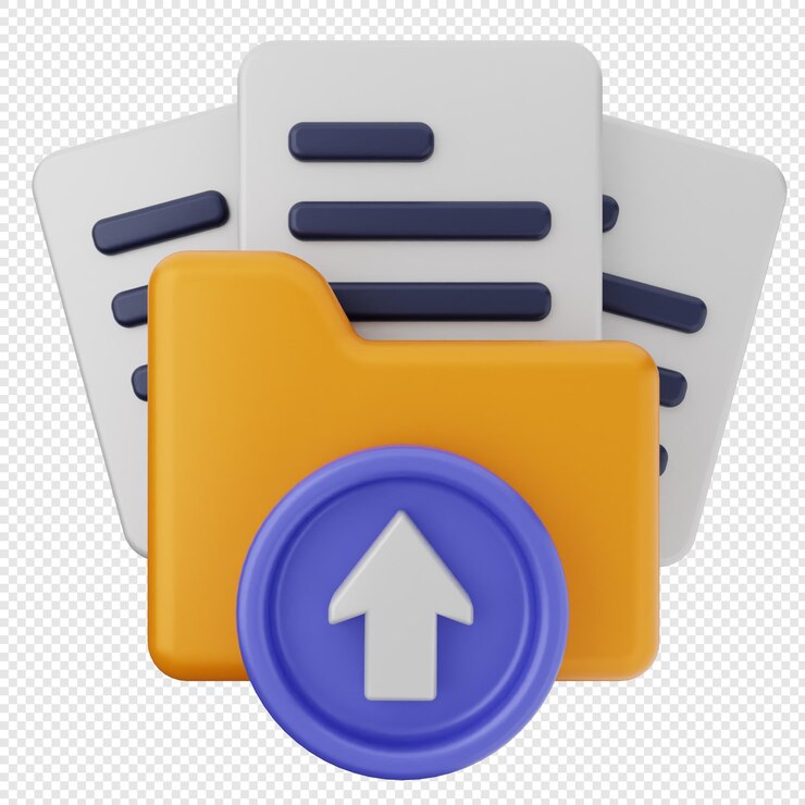 PSD 3d folder file icon