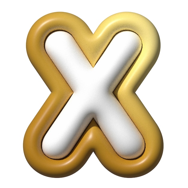 3d font gold 2 x