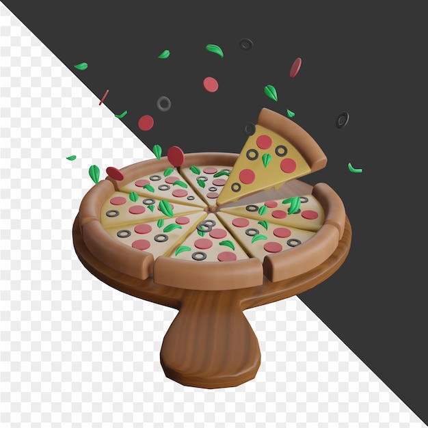 PSD 3d food icon