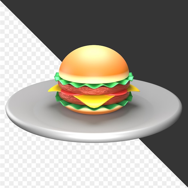 3D 食品イラスト