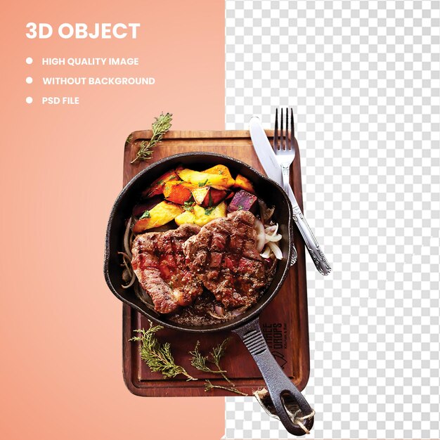 PSD alimenti 3d