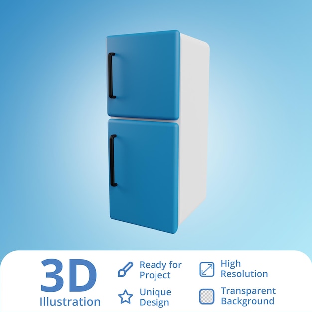 3d fridge