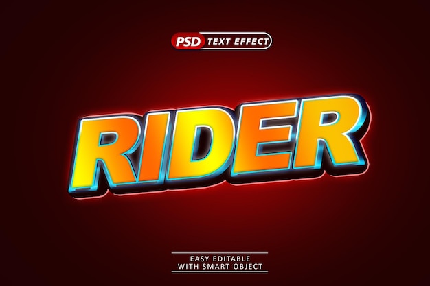 3d frozen text effect