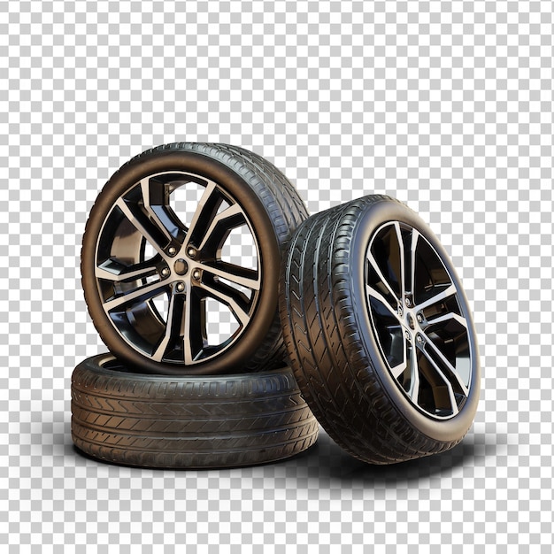 3D fully isolated tires