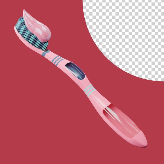 PSD 3d fully isolated toothbrush