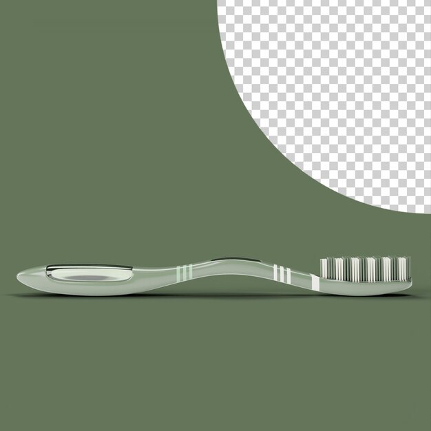 3D fully isolated Toothbrush