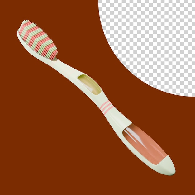 3D fully isolated Toothbrush