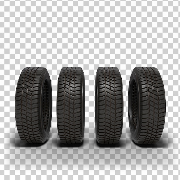 完全透明的 3D 輪胎