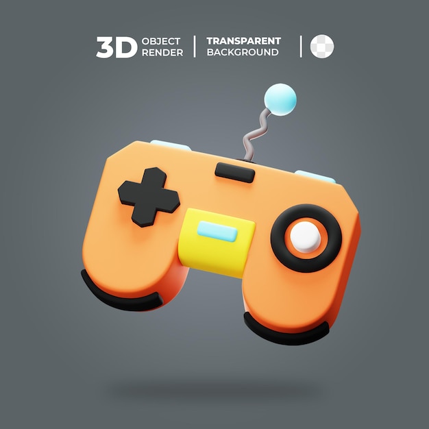 ไอคอน Gamepad 3 มิติ