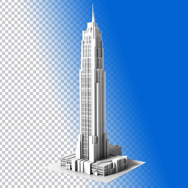 PSD 3d gebouw png