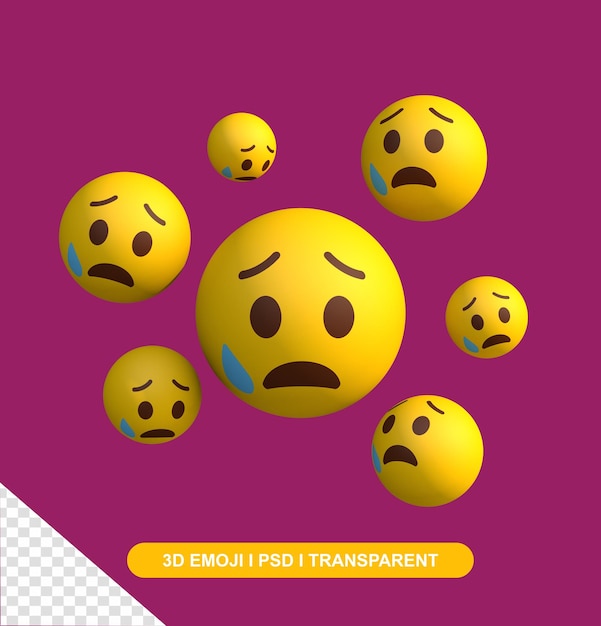 3D-gele emoticon