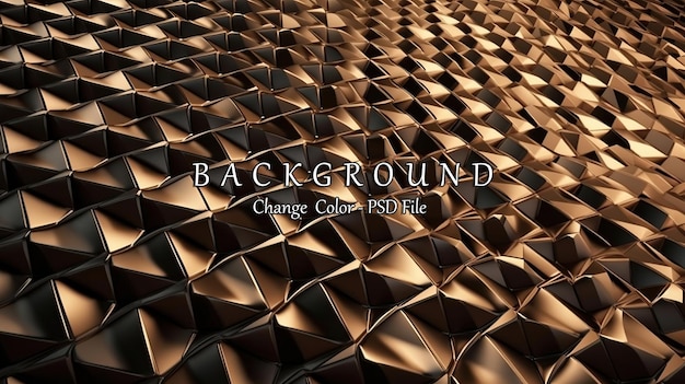 3d geometric shape as background