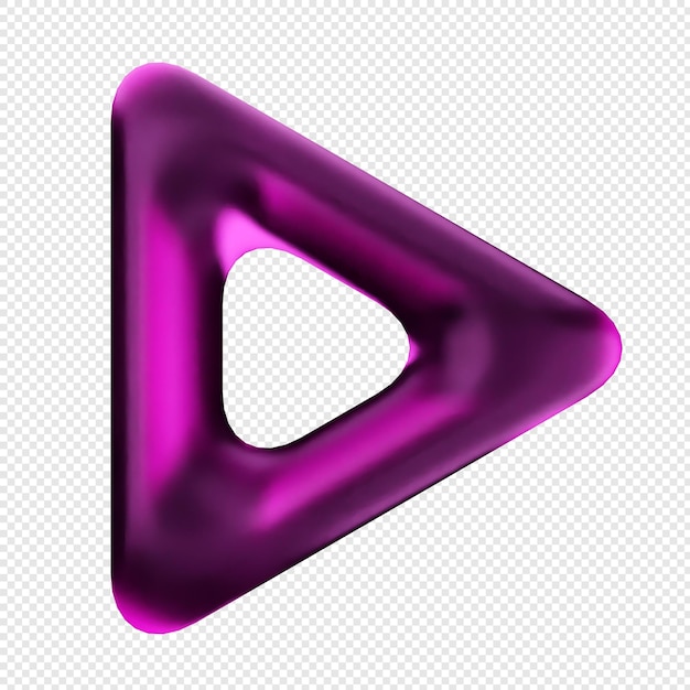 3d geometryczne szkło fioletowy kolor