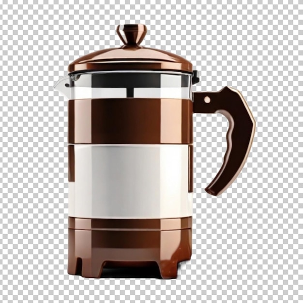 3d gerenderde koffie moka pot png psd