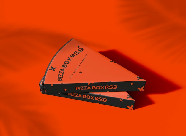 3d gestapelde pizza slice dozen mockups