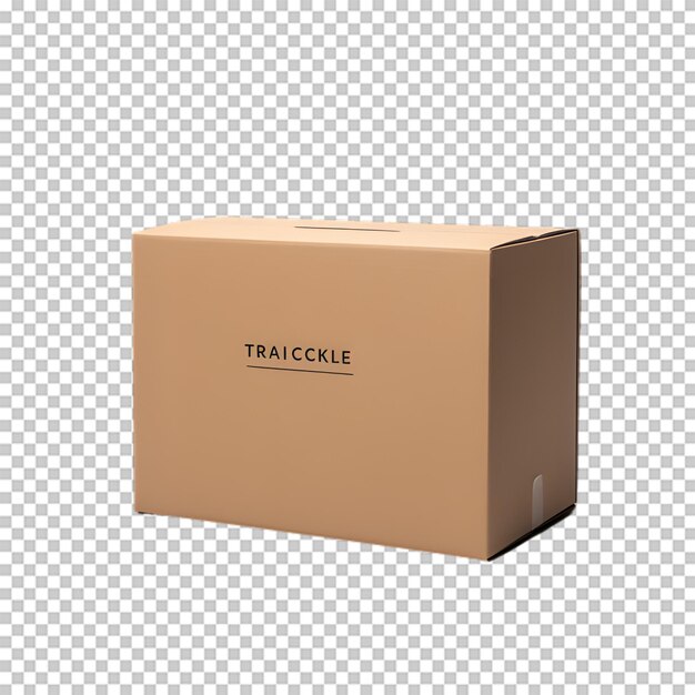 PSD 3d gift box illustration isolated on transparent background