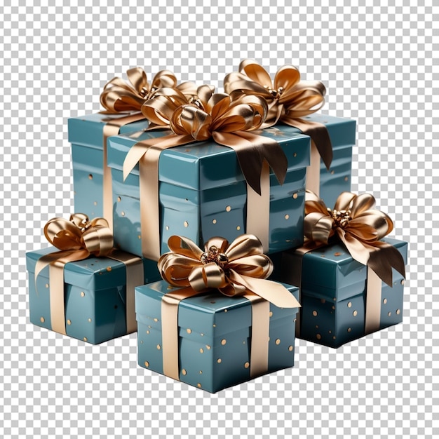 PSD rendering 3d della confezione regalo psd