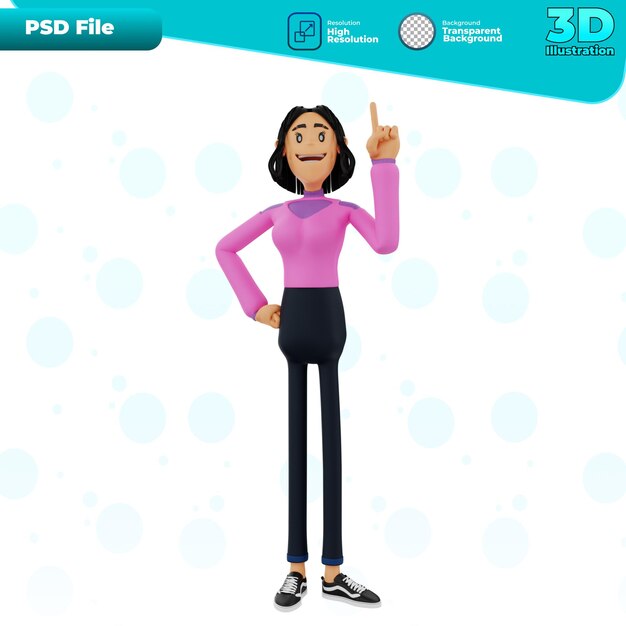 PSD 3d got idea gesture