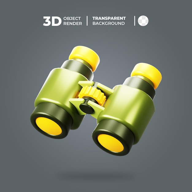 3D Green Binocular