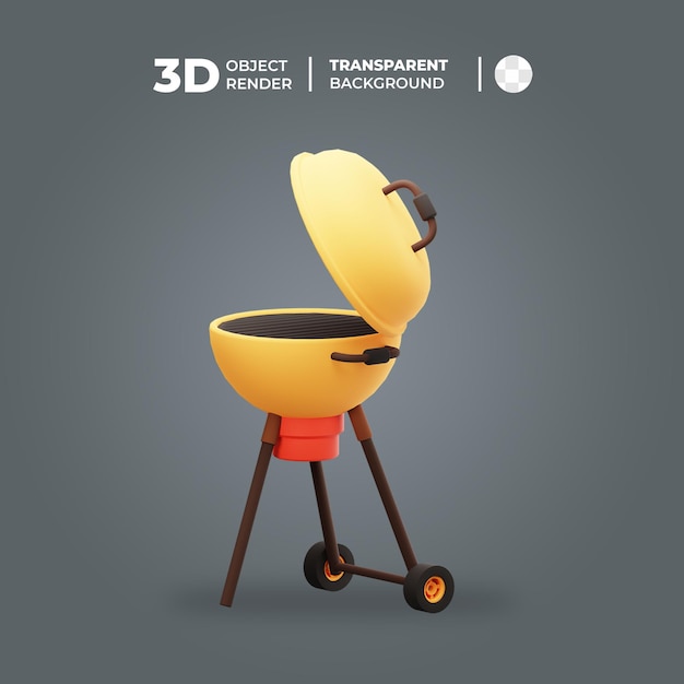 PSD 3d grill icon