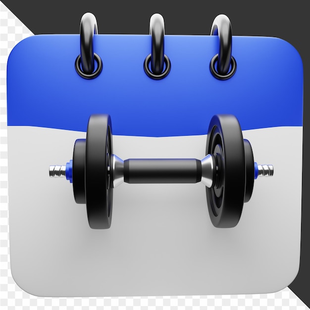 3D-gym-illustraties
