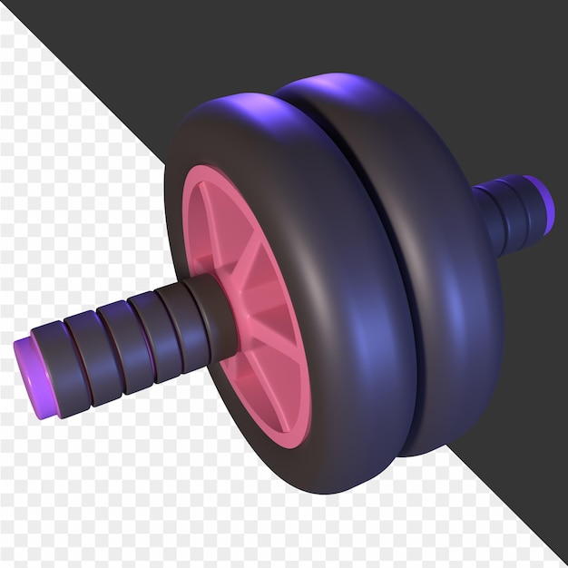 PSD 3d-gym-illustraties