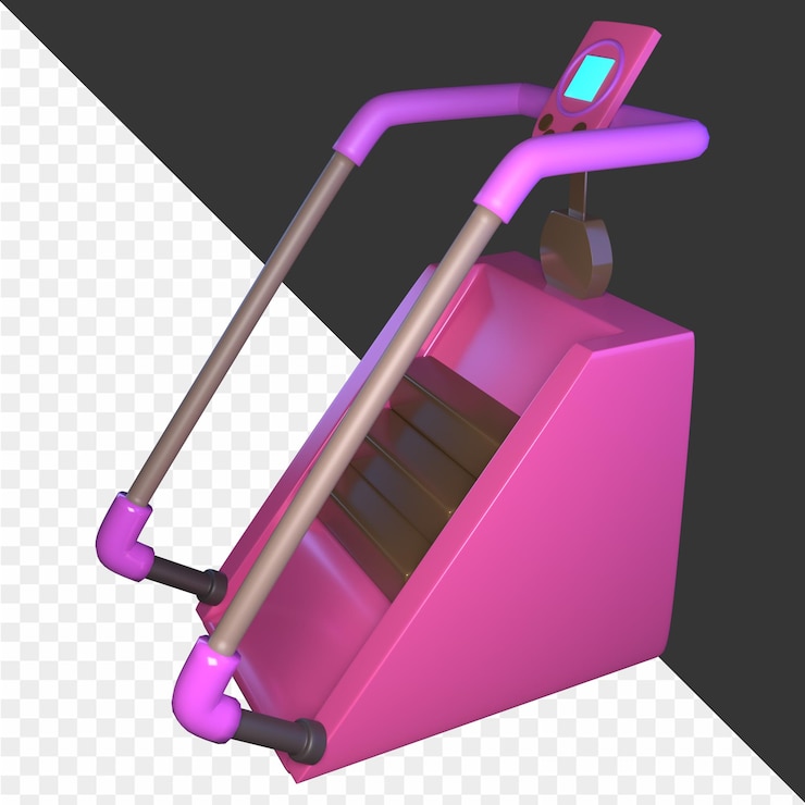 PSD 3d-gym-illustraties