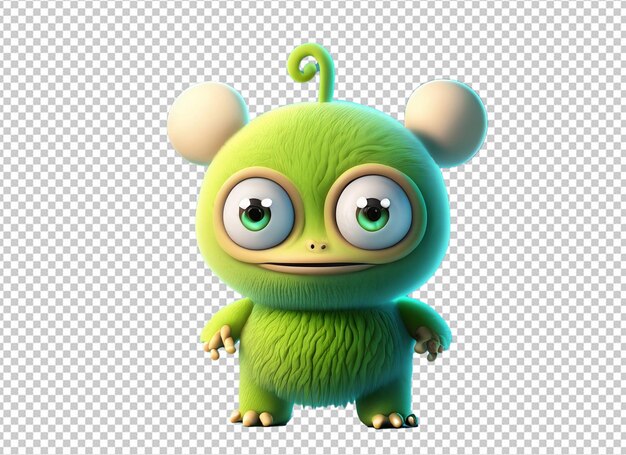 PSD 3d halloween monster