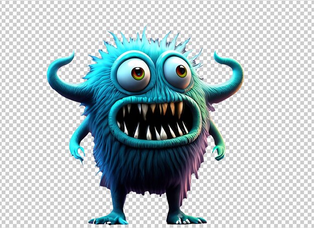 3d halloween monster