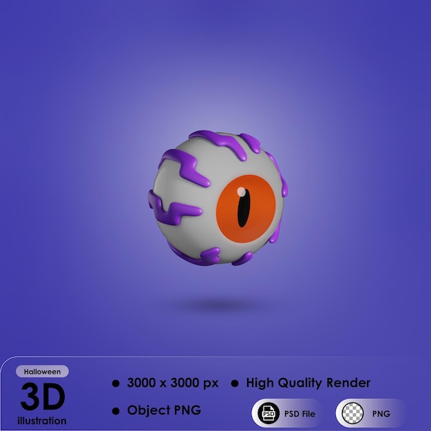 3d halloween-oog