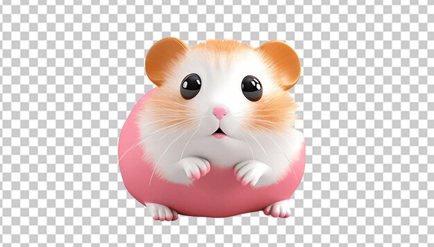 PSD a 3d hamster