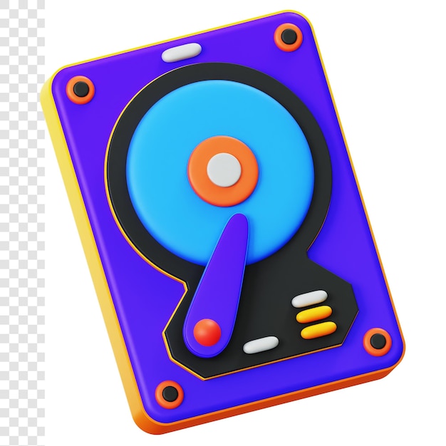 PSD 3d hard disk