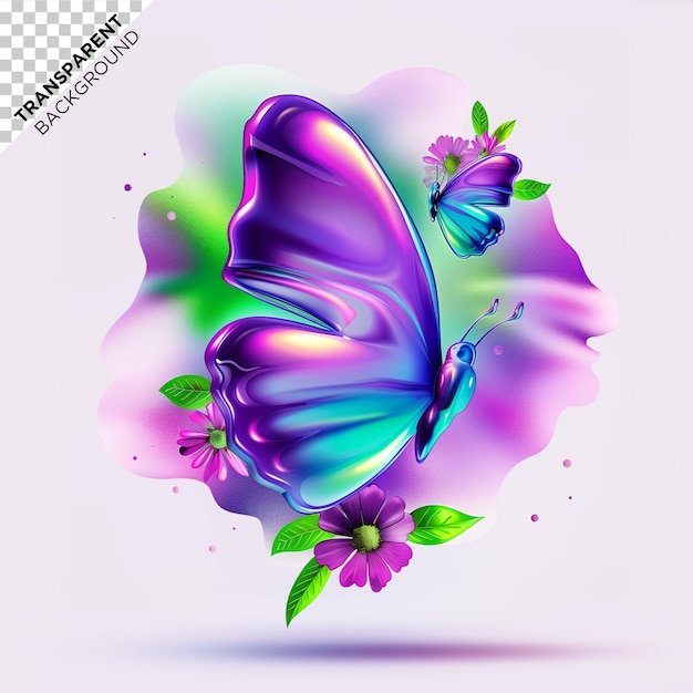 3D holografische illustratie