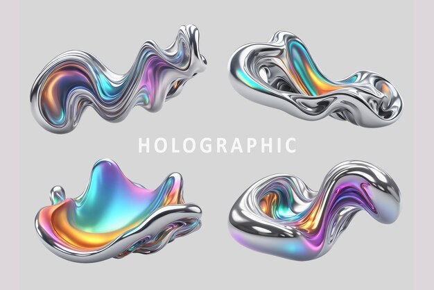 PSD 3d holographic fluid set