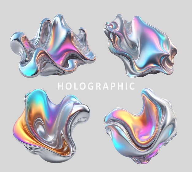 3d holographic fluid set