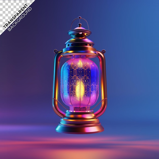 3d holographic muslim lamp