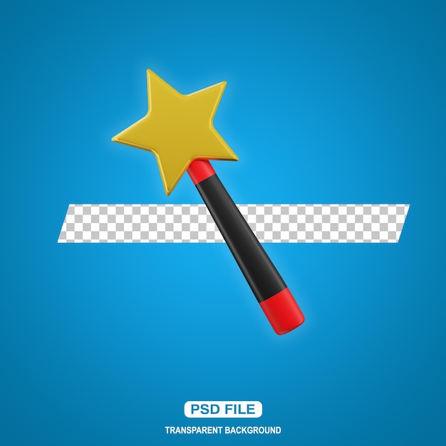 PSD 3d home icon illustration