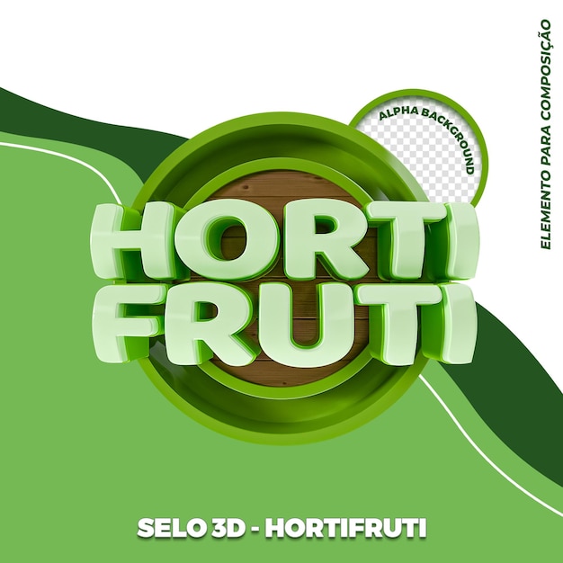 Sigillo 3d hortifruti