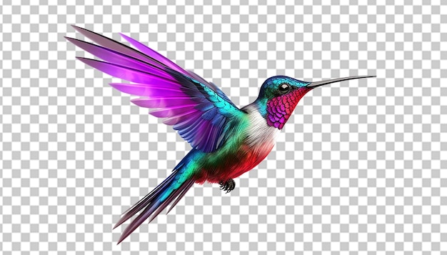 PSD a 3d hummingbird