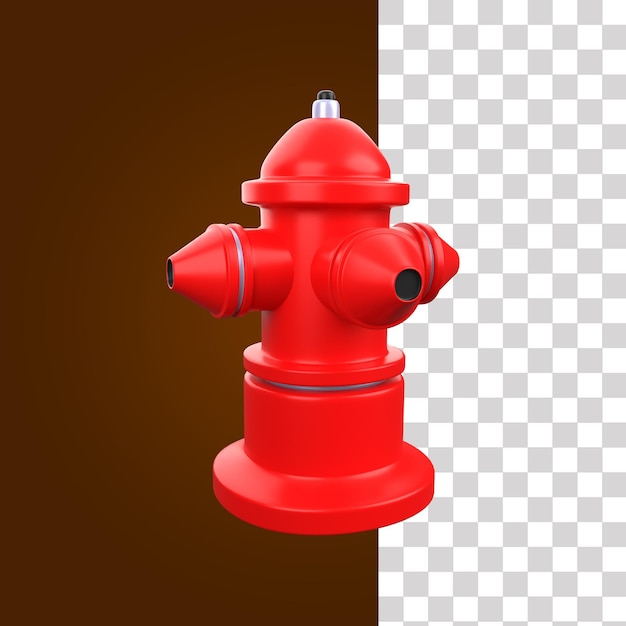 3d hydrant illustration