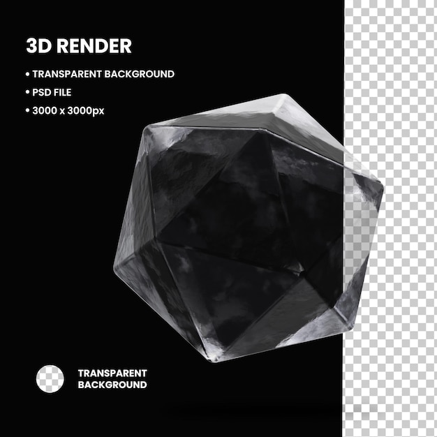 3d ice icosphere
