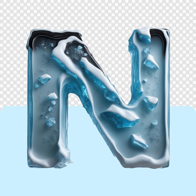 3d ice letter set