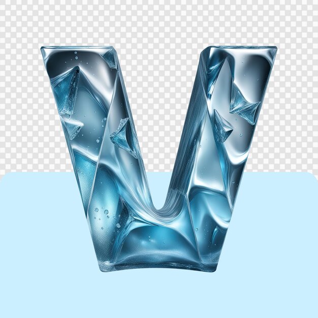 3d ice letter set